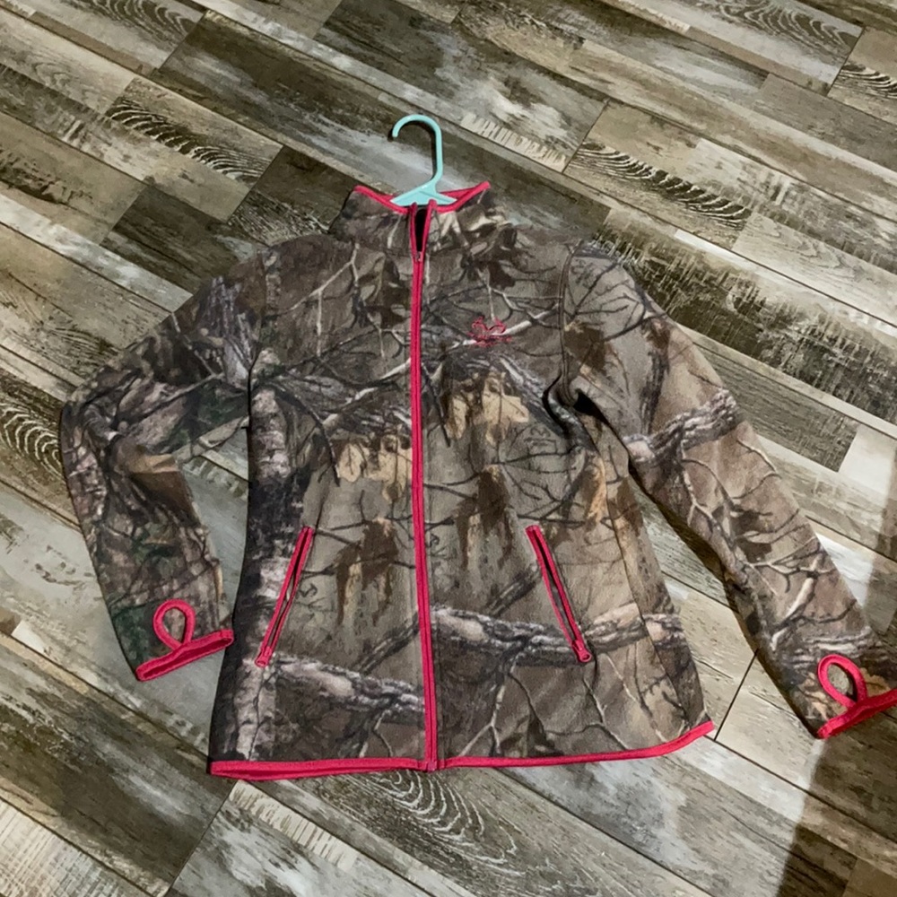 Camouflage Zip up Jacket